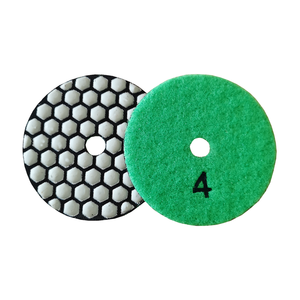 New Design Resin Bond Wet <strong>Use</strong> Circular Stone 4Inches Diamond Ceramic Transition Pads for <strong>Polish</strong> - Product Image 4
