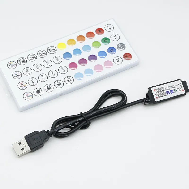 Mini RGB Bluetooth điều khiển USB 5V ứng dụng âm nhạc Bluetooth Led điều khiển dải ánh sáng điều khiển cho RGB LED Strip
