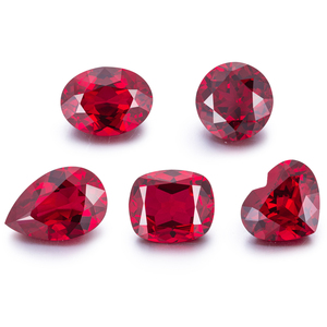 Zhanhao <strong>GEMS</strong> Beautiful Octagon <strong>Shape</strong> Similar to Natural <strong>Ruby</strong> 1 Carat, 6.5MM Red Synthetic <strong>Ruby</strong>