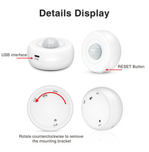 Sensor de Movimiento Inteligente con Chip ESP, Alarma de Seguridad Inalámbrica con Notificación Gratuita, Control por Aplicación, Seguridad EN EL Hogar, Movimiento PIR - Product Image 6