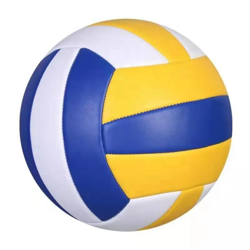 ขนาด5วัสดุพีวีซีพื้นผิวเรียบในร่มลูกบอลกลางแจ้งกีฬาการฝึกอบรมเกมเล่นวอลเลย์บอลสำหรับวัยรุ่น