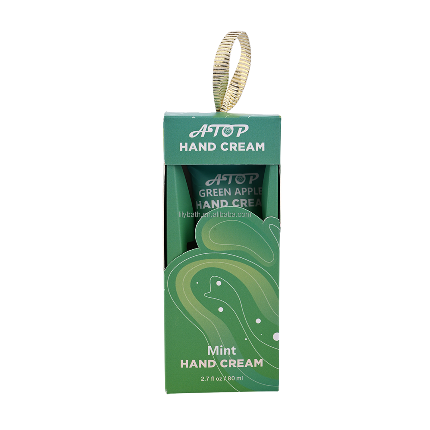 Crème pour les mains à la pomme verte