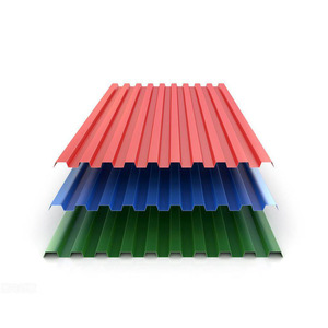 工厂瓦楞金属屋顶板0.12毫米Gl曲线瓦楞纸板用于容器 - Product Image 1