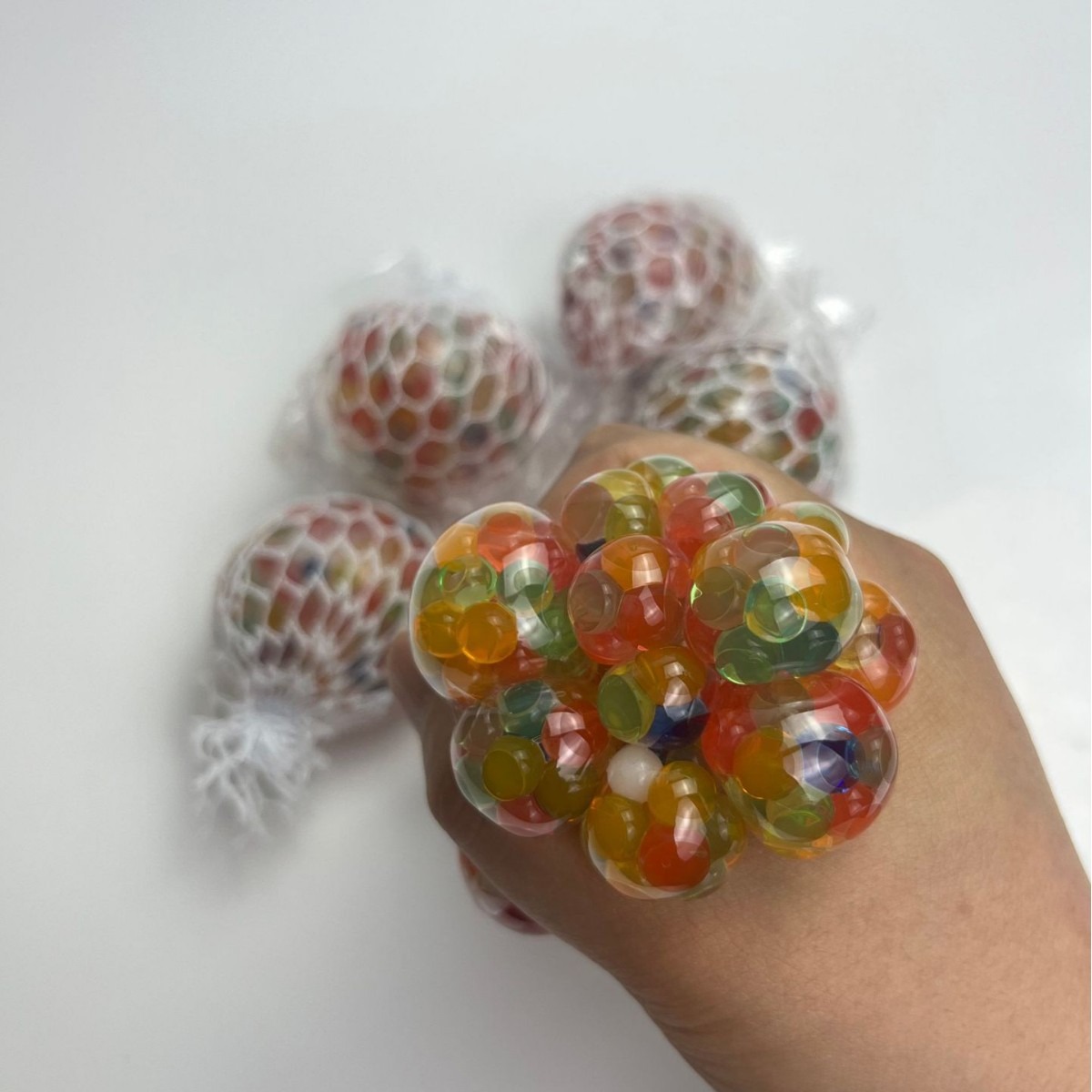 2 cuentas de colores de 5 cm