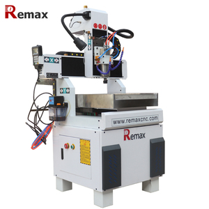 Remax高精度分体式机床4040迷你3轴金属数控刳刨机