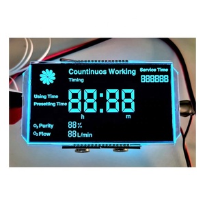 Personalizza 7 segmenti 6 cifre modulo Display LCD monocromatico LCD personalizzato a sette segmenti per misuratore di potenza - Product Image 5
