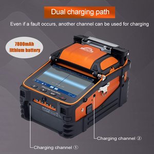 AI-9 <strong>Fusion</strong> Machine Signal Fire AI9 AI8C AI6C Six Motors 5S Multi-language Automatic Optical Fiber <strong>Fusion</strong> <strong>Splicer</strong>