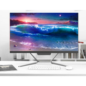OEM 24&quot; Desktop <strong>Computer</strong> All-in-One PC Intel I5 5200u 8G <strong>DDR3</strong> 256G SSD AIO All in One PC With 3.0MP Camera and UPS Battery
