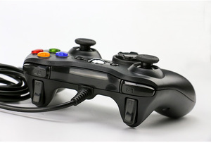 PC bağlantısı için titreşim motoru sınır ötesi tercih edilen Plug-in oyun Joystick ile Xbox360 kablolu USB denetleyicisi - Product Image 4