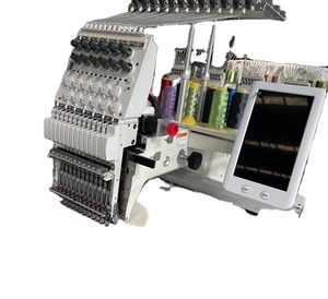 One Head 12 Needle <strong>Computer</strong> Embroidery Machine 600*400mm Range Keep <strong>Good</strong> Quality Hat Making Machine and so on - Product Image 1