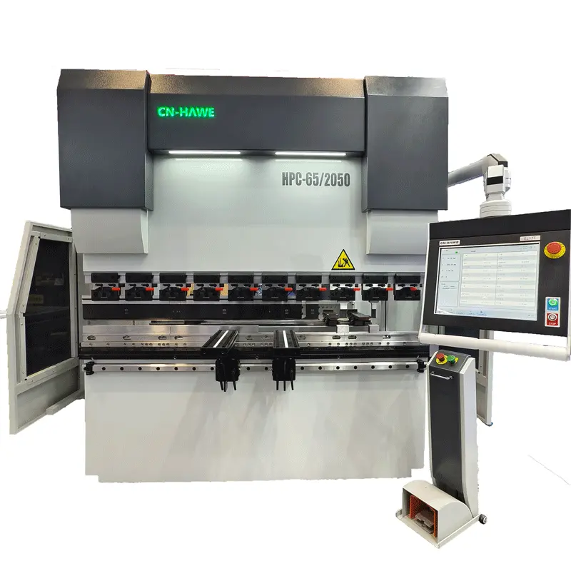 चीन निर्माता से CNHAWE उन्नत प्रौद्योगिकी 65T 2500 मिमी सीएनसी प्रेस ब्रेक मशीन