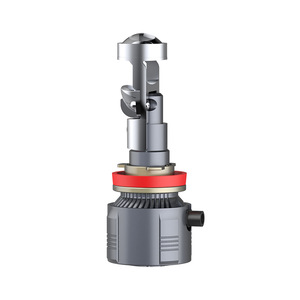 Projektör ışık Mini otomatik çift A80 H4 H7 LED projektör lens far 72w 6000k yüksek düşük ışık Hid LED ampul - Product Image 1