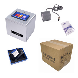 Desktop-Produktions datum Oberflächen druck Flaschen code Chargen nummer Tintenstrahldrucker-Codier maschine