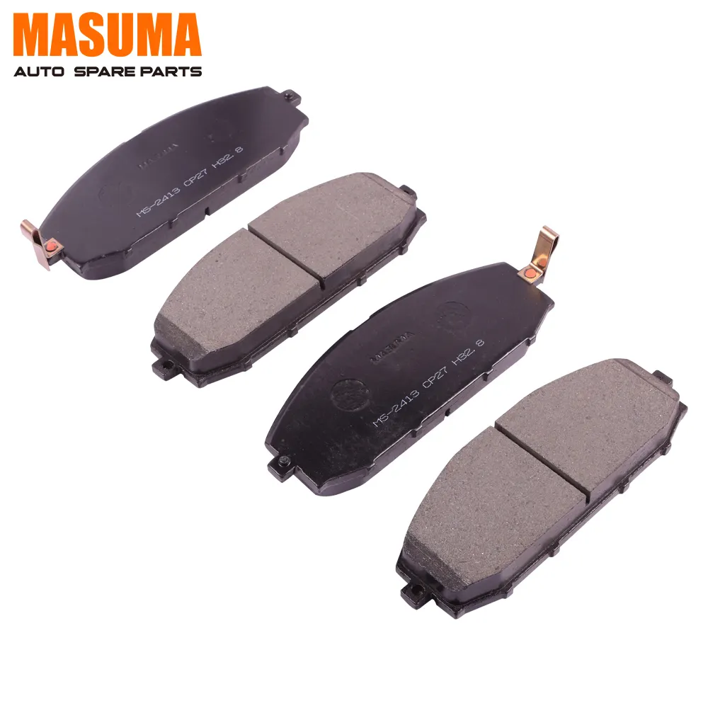MS-2413 MASUMA otomatik aşınma sensörü ön fren balata seti Ultra Premium 41060-VB290 41060-VC291 AY040-NS092 için NISSAN ATLAS TZ2F24