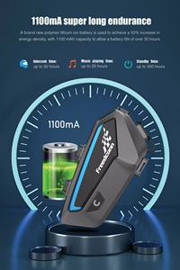 Waterproof Freedconn Fx Motorcycle Helmet BT Intercom Wireless Headset for Group Talk - Product Image 4