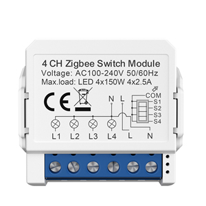 Avatto 1/2/3/4gang tuya wifi 2 vie luce zigbee modulo di controllo vocale Google Home Alexa - Product Image 2