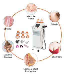 4 in 1 meme büyütme çukurluğu vakum tedavisi titreşim mikro akım led kırmızı ışık physio meme sıkılaştırma makinesi - Product Image 1