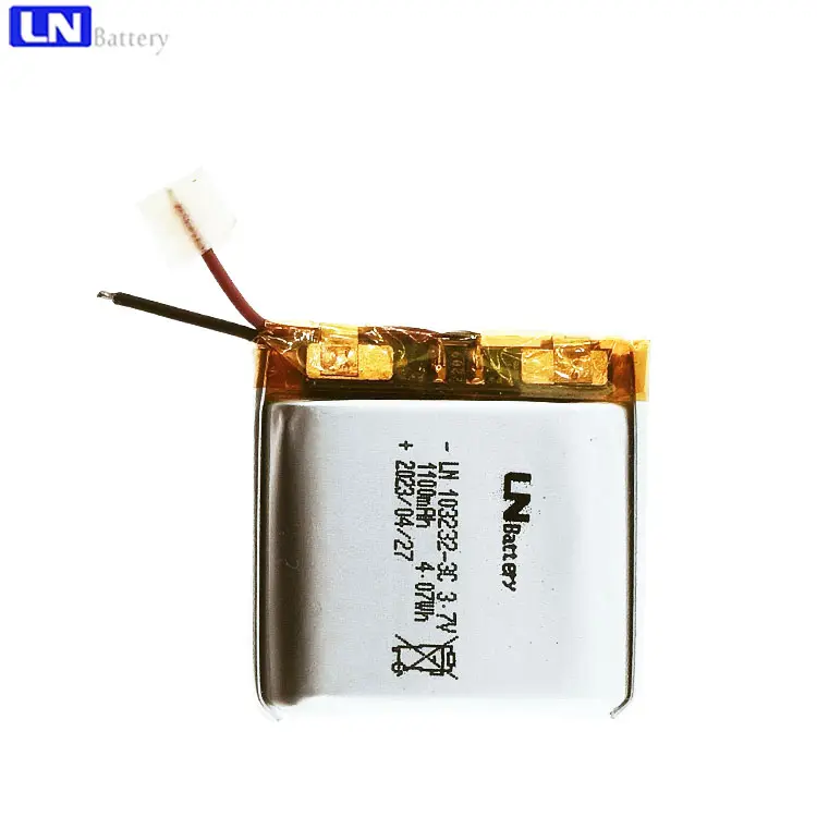 Batería de litio de polímero recargable, 103232 3C 1100 MH H 3,7 V