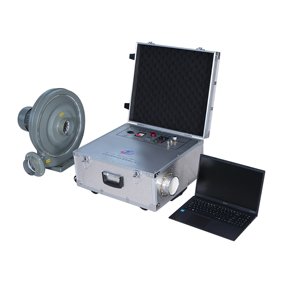Trên trang web airtightness <span class=keywords><strong>Tester</strong></span> cho xây dựng cửa ra vào & Windows xách tay rò rỉ Detector highprecision tính thấm không khí Analyzer - Product Image 1