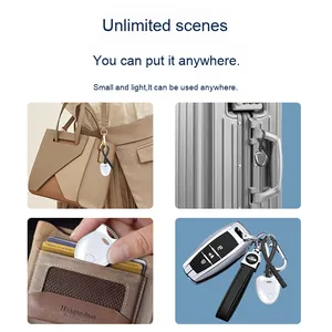 Smart Bluetooth Air Tag Keys Finder GPS 4G Works Apple's Find My (<strong>iOS</strong> Only) for Keys Bags Pets Wallets Replaceable Battery - Product Image 4