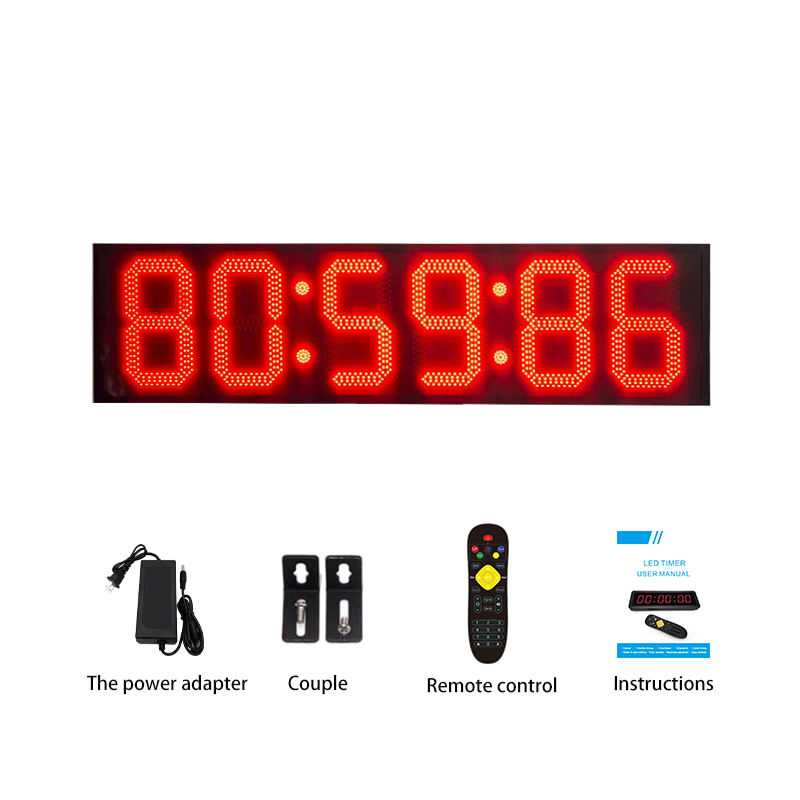 12-inch 6-digit Double-sided display plug-in power supply