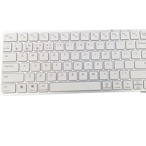 Tastiera senza fili per Mac con doppia interfaccia comodo angolo di digitazione e connessione stabile per Mac Book Mac Mini PC-bianco - Product Image 1
