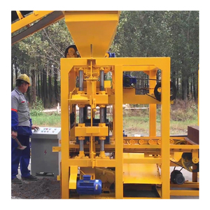 Máquina semiautomática de bloques de cemento, equipo de hormigón, materiales de construcción, maquinaria de fabricación de ladrillos huecos, 2 unidades - Product Image 3