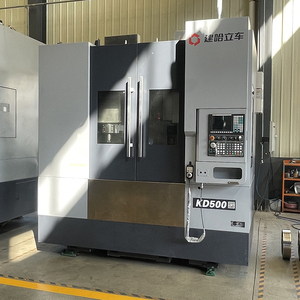 Sistema de control CNC GSK automático de servicio pesado KD800 KD500 Torno vertical de eje C Motor de husillo único Nueva condición para servicio mediano - Product Image 1
