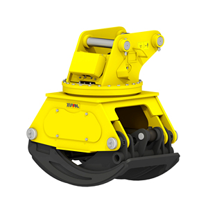XUVOL Forestry Equipment <strong>Timber</strong> Clamp Wood Grab with 360&deg; Continuous Full Rotation Large Hydraulic Log Grapple Bunching Grapple - Product Image 2