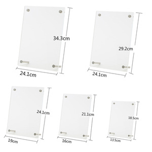 <strong>Customized</strong> Wall Mounted Certificate <strong>Display</strong> Clear Acrylic Funia <strong>Frame</strong> Photo Assorted Modern Acrylic <strong>Frames</strong> - Product Image 1