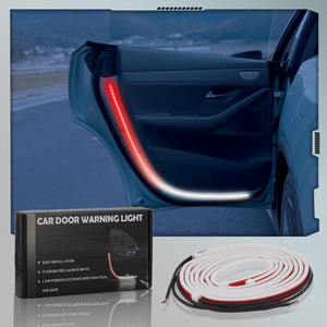 Door Open Warning <strong>Led</strong> Lights Sequential Flow Decorative Light Strip Universal <strong>Red</strong> and White <strong>LED</strong> Strobe Warning Lights - Product Image 4