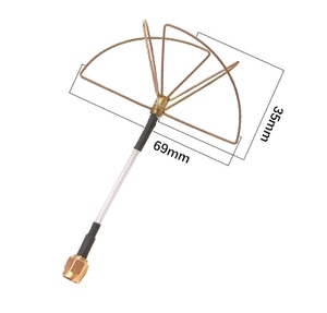 2.4G rhcp ăng ten cho Drone FPV cho SMA chống nhiễu tầm xa HD truyền thông ăng ten - Product Image 2