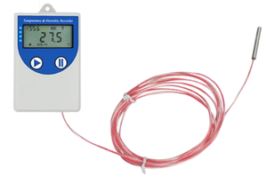Temperatura e umidade data <span class=keywords><strong>logger</strong></span> com impressão da cadeia de frio