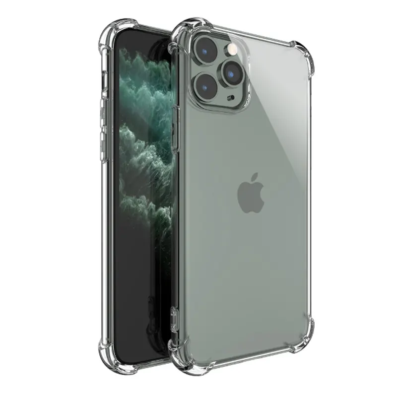 सर्वश्रेष्ठ विक्रेता हाइब्रिड TPU एक्रिलिक xiaomi के लिए स्पष्ट कठिन वापस कवर फोन के मामले में iPhone 6 7 8 Xs पारदर्शी मामले iPhone के लिए 11 12 13