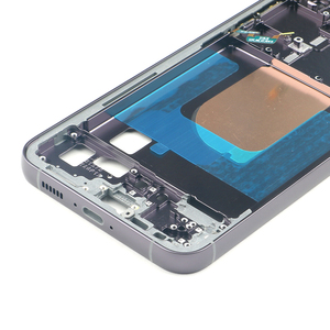 กรอบตัวเรือนด้านหน้าสำหรับโทรศัพท์มือถือ Samsung Galaxy S23 FE อะไหล่อะไหล่ซ่อมกรอบด้านหน้า