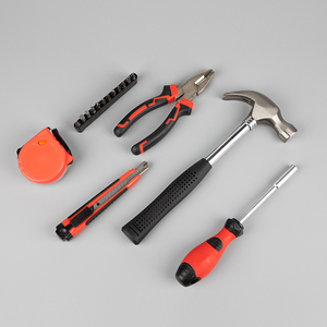 17 in <strong>1</strong> Multifunctional Hand <strong>Tool</strong> <strong>Kits</strong> with Screwdriver Bits and Bit Drive Handle and Claw Hammer - Product Image 5