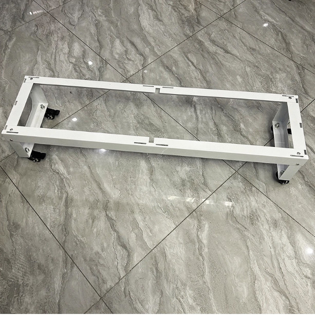 Base giratoria blanca de 12 m para ruedas.