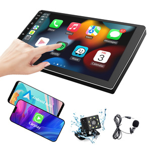 Autoradio compatibile con Apple Carplay e Android Auto, autoradio da 7 pollici 2 Din, lettore video Touch Screen con ingresso A/V - Product Image 2