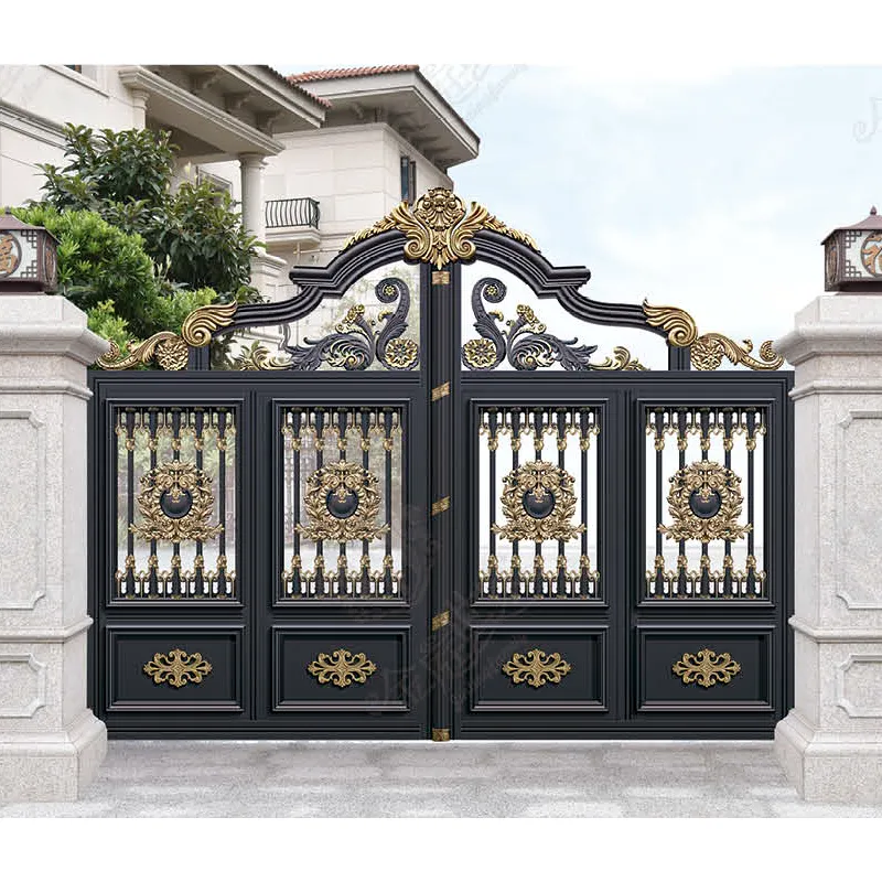 Jinting Wrought Iron Gate House Main Gate Aluminium Gate