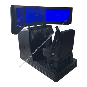 High Quality and Low-Priced Driver <strong>Simulation</strong> Trainer Three Screen Car Driving Simulator