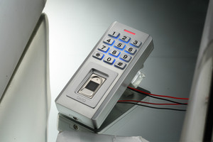 IP68 Wasserdichte biometrische Zugangs kontrolle Finger abdruck tür mit Code-und RFID-Kartenleser funktionen - Product Image 4