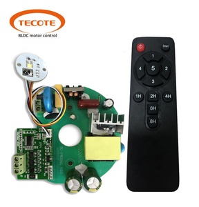 TECOTE 24V, 1.5A BLDC Ceiling <strong>Fan</strong> <strong>Controller</strong> <strong>Circuit</strong> PCBA with IR Remote 32W BLDC Motor <strong>Controller</strong> - Product Image 6