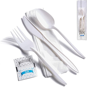 Cheap Price <strong>pp</strong> Plastic Medium Weight <strong>Flatware</strong> Fork Knife <strong>Flatware</strong> Set Disposable Cutlery Set - Product Image 2