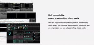 SPI 110V 220V Programmierung Art-Net-Protokoll LED Studio LED Build H802ra Online Slave 4 Universum Artnet DMX-Controller - Product Image 5