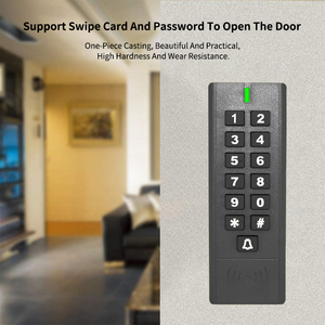 IP67 Wasserdichte drahtlose Smart Entry RFID-Nähe Standalone-Zugangs kontrolle mit Türklingel alarm