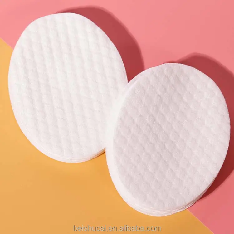 100 pièces tampons de coton pour tampon facial réutilisable exfoliant coton démaquillant