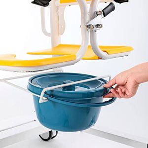 Çok fonksiyonlu hidrolik hasta Transfer asansörü tekerlekli sandalye başucu komodin sandalye - Product Image 2