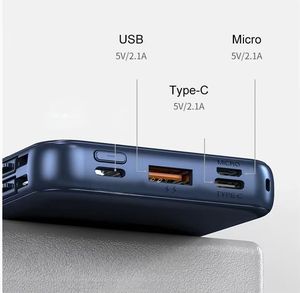 Portable 10000 MAH Magnetic Suction Charging Treasure Belt LED Display Screen Type-<strong>C</strong> <strong>Input</strong>/<strong>Output</strong> Wireless Charging With Cable - Product Image 6