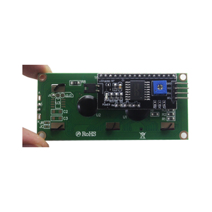 LCD1602 Módulo de pantalla LCD de 16X2 caracteres Módulo de pantalla de retroiluminación verde amarillo LCD1602 con I2C - Product Image 5