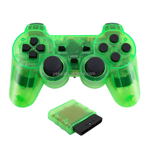 จอยสติ๊กแบบมีสายโปร่งใสสำหรับควบคุมเกม PS2แผ่นเกมสำหรับควบคุมเกมใน PS2 - Product Image 6